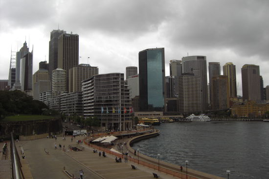 Die Skyline von Sydney CBD vom Opernhaus aus fotografiert!