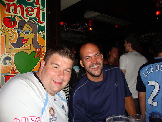 ... auch Moritz und Xavier scheinen ihren Spaß gehabt zu haben!