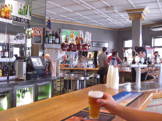 Die Fan Bar des Sydney FC in der das Bier auch schmeckt!