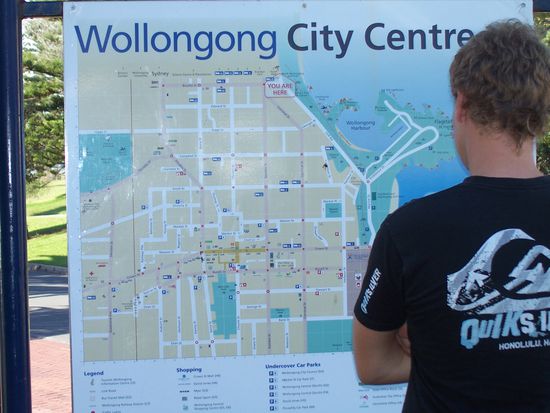 Einer muss ja wissen wo es lang geht 