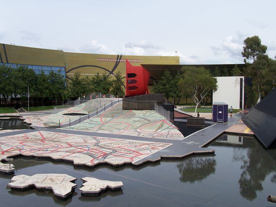 Teile das National Museums of Australia in Canberra ... wirklich interessant!