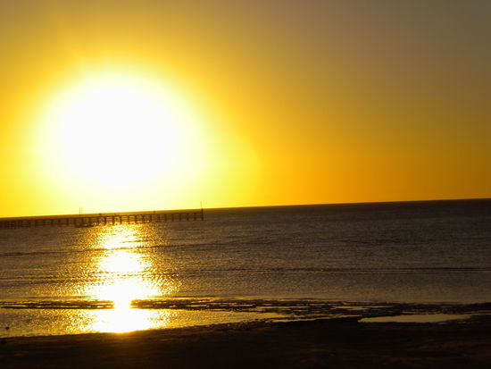 So wurden wir drei Tage lang vom Tag verabschiedet ein Sonnenuntergang schöner als der andere!