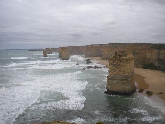 Leider hatten wir auch bei den zwölf Aposteln nicht wirklich Glück mit dem Wetter!