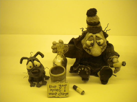 ... beachtet das Schild ... einfach zu lustig ...