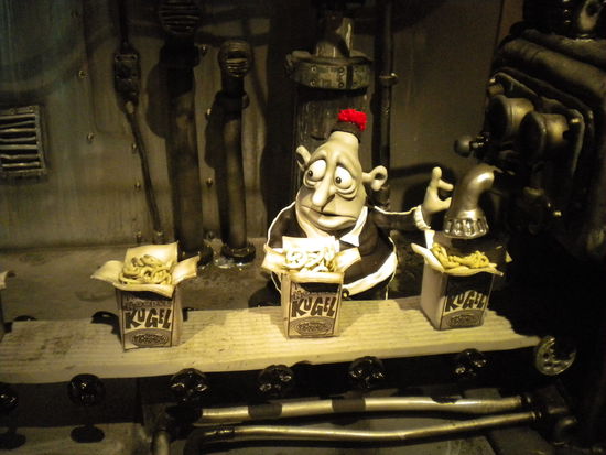 ... auch ganze Kulissen wurden ausgestellt! Tolle Ausstellung!