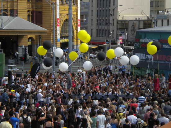 Das große Finale mit allen Models!