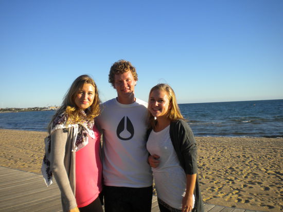 Inzwischen sind die beiden schon in New York und genießen dort ihre Zeit!