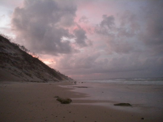 Rainbow Beach nach Sonnenuntergang ... malerisch!