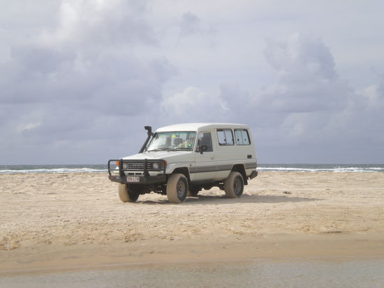 Mein Jeep für drei Tage (fahren am Strand mecht echt Laune) ...