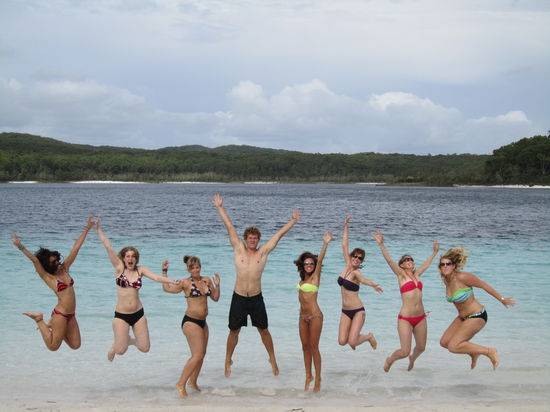 ... aber auch Action haben wir gemacht ...