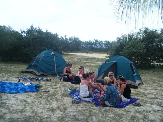 ... Camping feeling mit Spaß ...