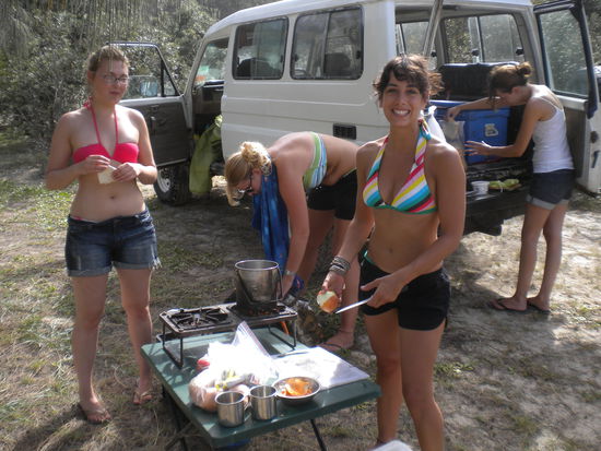 ... Kochen kann auch Spaß machen ...