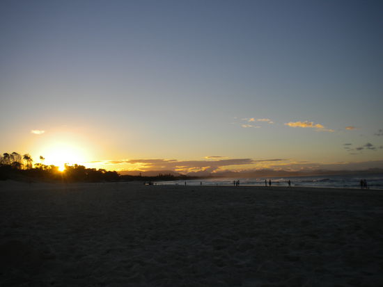 ... es gab auch wieder traumhafte Sonnenuntergänge zu genießen ...