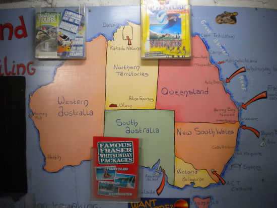 .... bis auf den "kleinen" Teil Western Australia habe ich "alles" gesehen 