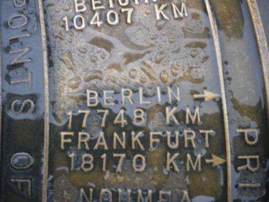 Das nenn ich mal weit weg von zu Hause!