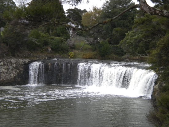 ... die Wasserfälle von oben ...