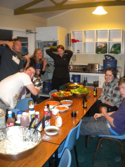 ... lustige Gruppe und ein toller Abend ...