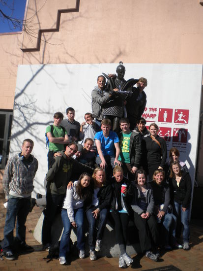 Hier mal die komplette Gruppe in Hamilton ...