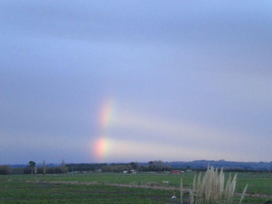 ... ein etwas ungewöhnlicher Regenbogen ...