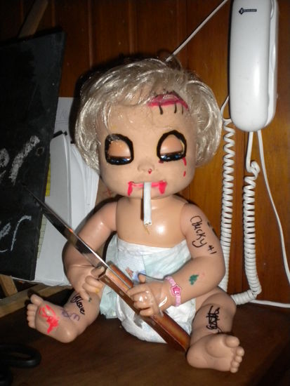 Das Maskotchen der Bar in Barrytown ... die Puppe sagt alles über den Abend aus 