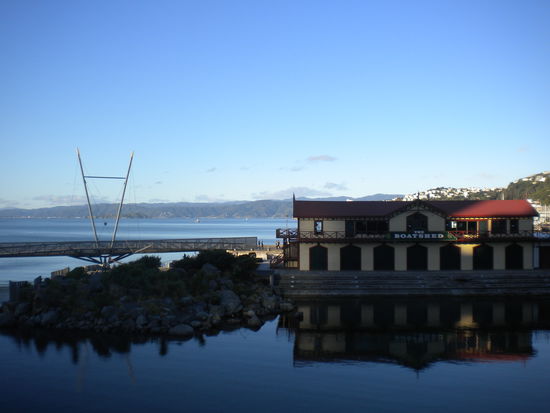 Die Waterfront in Wellington ist wirklich einen Besuch wert!