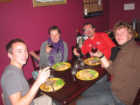 Eine glückliche Wiedervereinigung und eine tolle Truppe ...