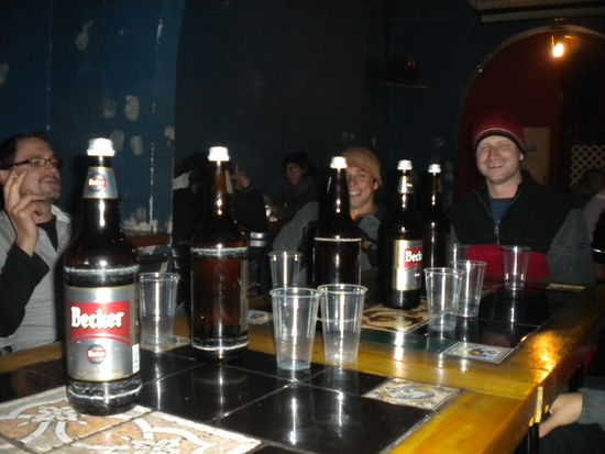 ... natürlich haben wir auch den Bieren ausfühlichen Test unterzogen ...