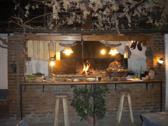 ... der Meister an der Arbeit ...