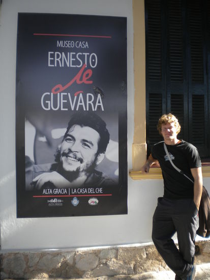 ... in Alta Gracia links der Stefan und rechts der Che  ...