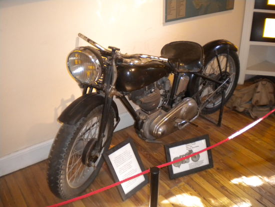 ... hier das Motorrad mit dem Che durch Südamerika gereist ist ...