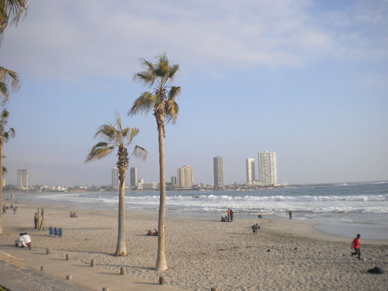 .... und so sieht Iquique am Abend aus ... chillig ...