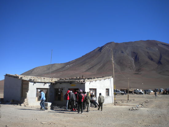 Das bolivianische Grenzhäuschen, macht schon was her oder?