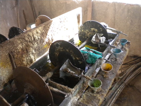 ... chemische Prozesse bei der Silbergewinnung ...