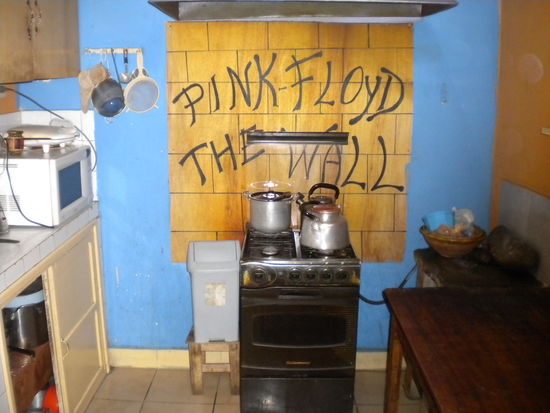 ... im Hostel habe dann endlich auch die "Wall" gefunden" !