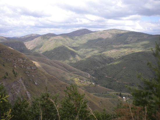 ... ein Blick in die Ferne von El Fuerte aus, dem Himmel so nah ...