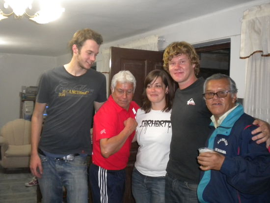 ... Miguel, Felix, Andrea, Lanzelot und Hugo ...