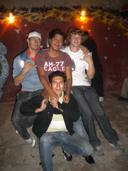 ... ich unter Bolivianos ...