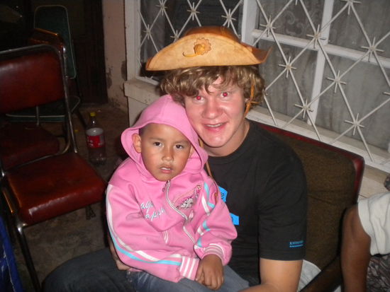 ... ja auch ich musst den mal aufsetzten, nicht wirkich schön, aber selten, die kleine Flavia war schon ganz müde ...