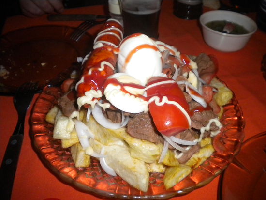 ... mein Leibgericht: Pique Machu ...