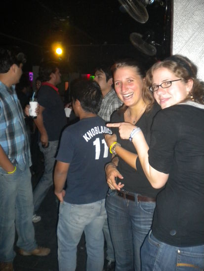 ... ein Bolivianer mit Knoblauch auf dem Shirt, war schon ein Hingucker für uns ...