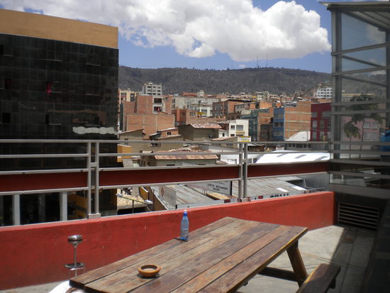 ... mit toller Dachterasse ...