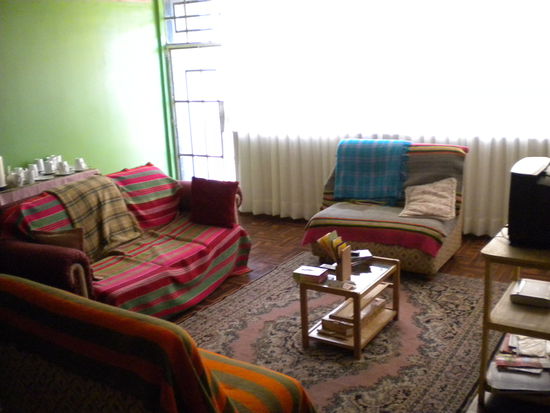 Das Wohnzimmer im tollen Hostel "Inkas Rest" - ein muss in Puno!