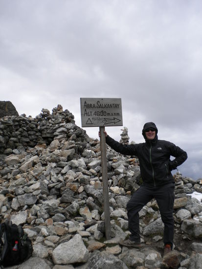 ... mir reicht fürs erste die Besteigung des Passes und ich bin stolz auf mich  ...