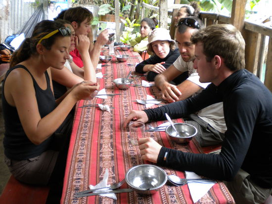 ... letztes gemeinsames Mittagessen ....