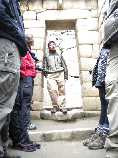 ... unser Tourguide, der uns viele interessante Dinge berichten konnte ...