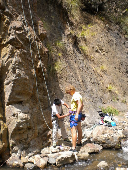 ... Vorbereitungen ... ich bin übrigens nicht gewachsen, der war so klein ...