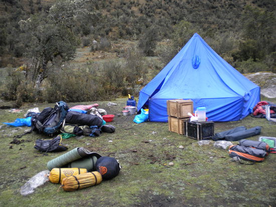 ... alles fertig zum abreisen, nur die Küche steht noch ...