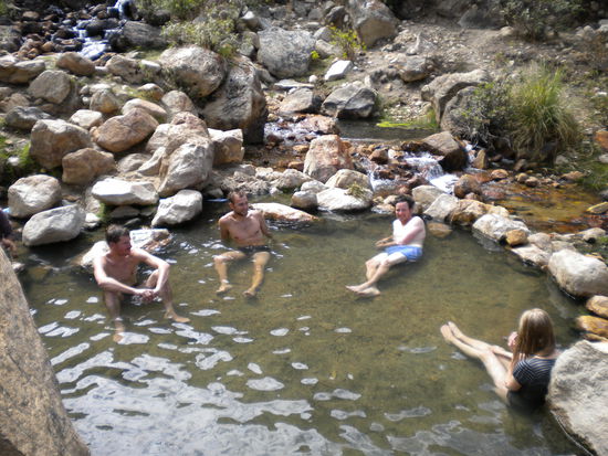 ... der Pool, der am angehmsten war und alle genießen es ....