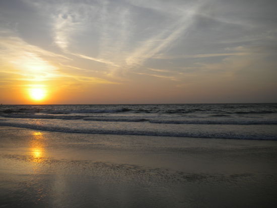 Sonnenuntergang in Mancora - The place to be! (auch noch unzähligen Sonnenuntergang ist doch jeder anders und besonders!)