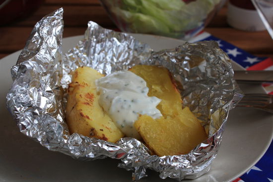 Baked Potato mit Sour Cream